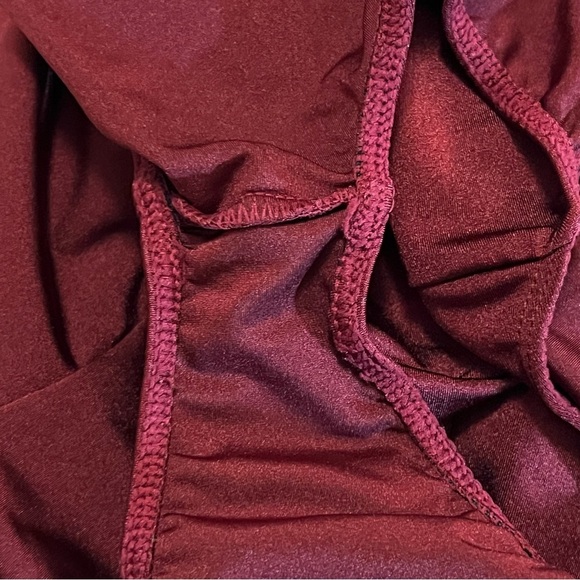 Revolution Girls Costume Dance Ice skating dress burgundy small adult size - Picture 12 of 16